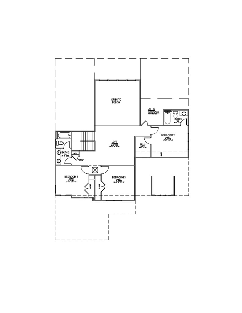 Lot 131 – 1343 Wagon Hitch- 2d Floor Plan 2